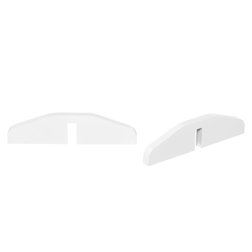 Barrière Pour Chiens Mdf Pliable En Trois Parties Avec Pieds De Support, Blanc