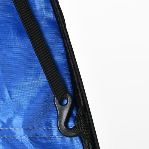 Tente De Douche Portable, Polyester, Avec Poche Intérieure, 120 X 120 X 190 Cm, Bleu Foncé