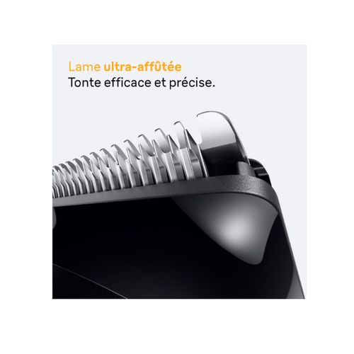 Tondeuse à Barbe Réchargeable Étanche Noir - Bt5520