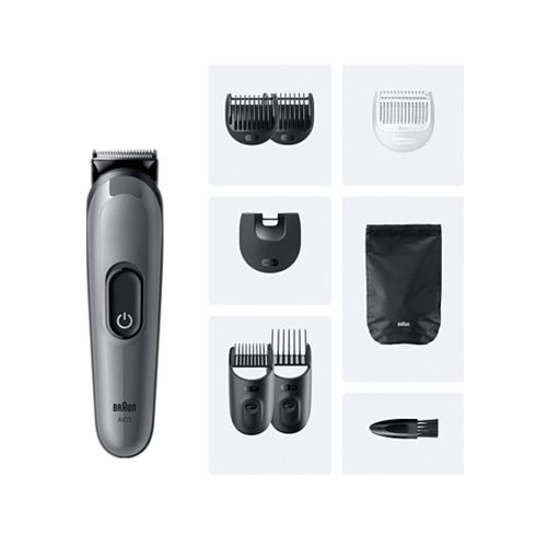 Tondeuse à Barbe Rechargeable Étanche Gris - Mgk3540