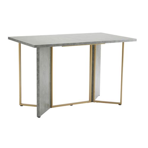 Table à Manger Moderne,70 X 119 Cm Ciment