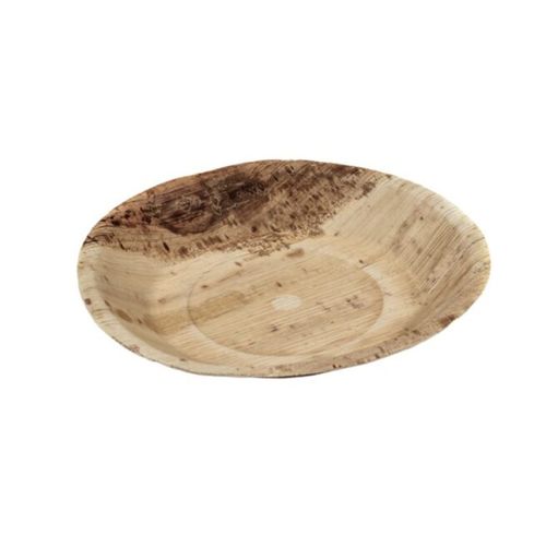 Assiette Creuse En Feuille De Palmier 18 Cm - Sdg Lot De 100