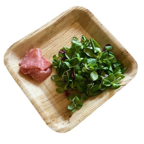 Assiette En Feuille De Palmier 23x22 Cm - Sdg Lot De 100