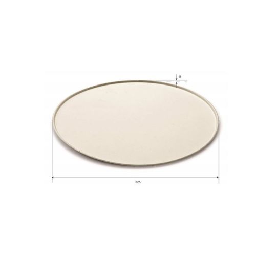 Assiette Plate Pizza Pulpe De Cellulose 32,5 Cm - Sdg - Lot De 200