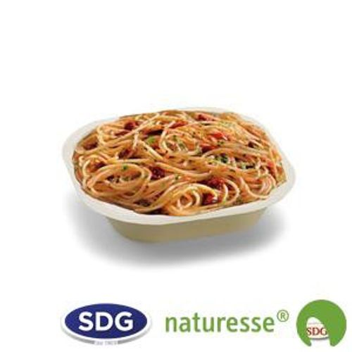 Assiette Carrée Creuse Pulpe De Cellulose 17x17 Cm - Sdg - Lot De 500
