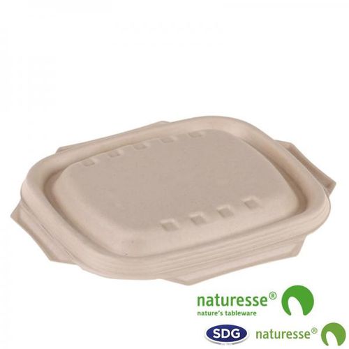 Couvercle Pulpe De Cellulose Nature Pour Bol 14968 Et 14969 - Sdg - Lot De 500