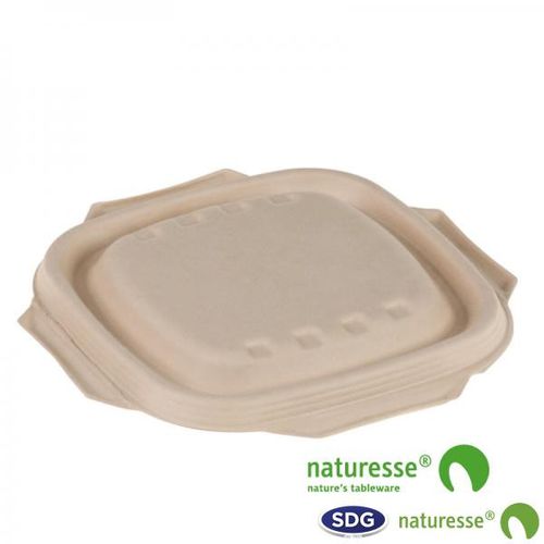 Couvercle Pulpe De Cellulose Nature Pour Bol 14966 Et 14967 - Sdg - Lot De 500