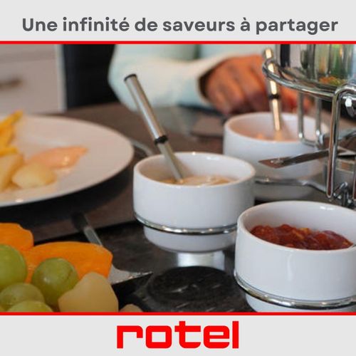 Ensemble à Fondue Bourguignonne Pour 6 Personnes, Diamètre 17 Cm