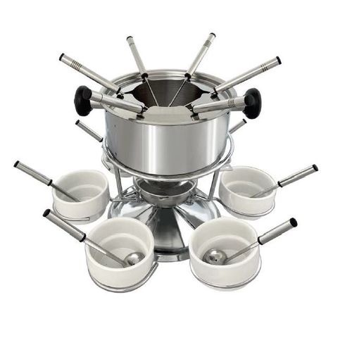 Ensemble à Fondue Bourguignonne Pour 6 Personnes, Diamètre 17 Cm