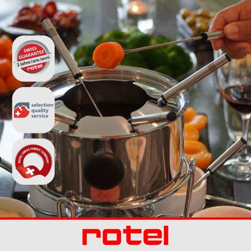 Ensemble à Fondue Bourguignonne Pour 6 Personnes, Diamètre 17 Cm