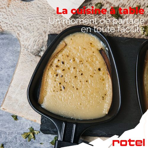 Lot De 2 Poêlons à Raclette Triangulaires