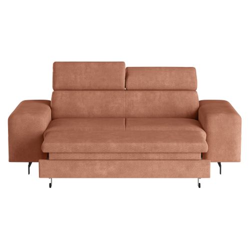 Canapé reposse pieds 3 places EMMA rimini orange