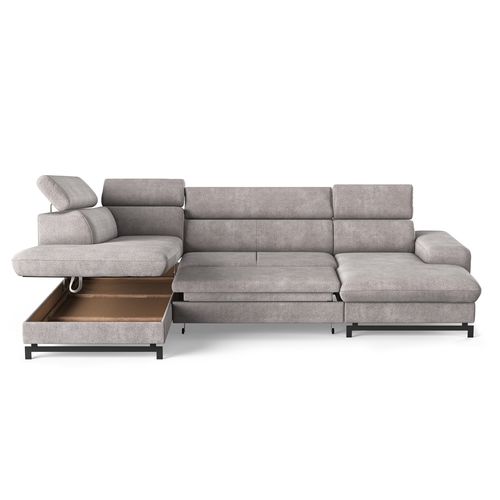 Canapé panoramique EMMA terminal à gauche orlando taupe