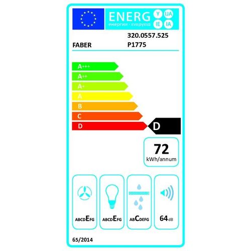 Hotte décorative murale 60 cm - 5605601