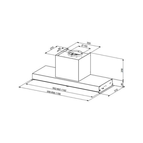 Faber Groupe In-nova Smart 600 360m3/h 5606493