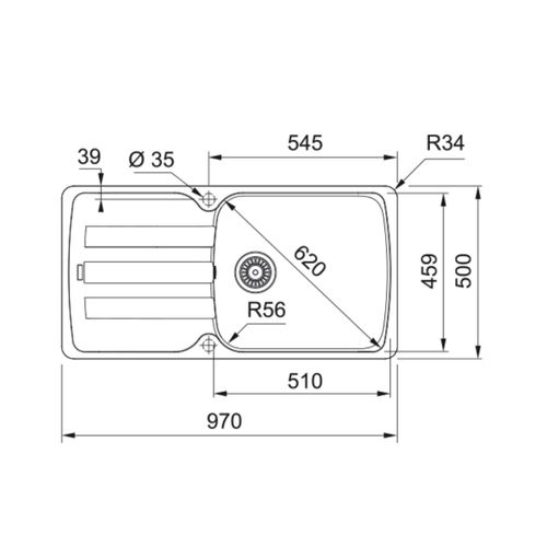 Pack Évier + Mitigeur Onyx - 390186