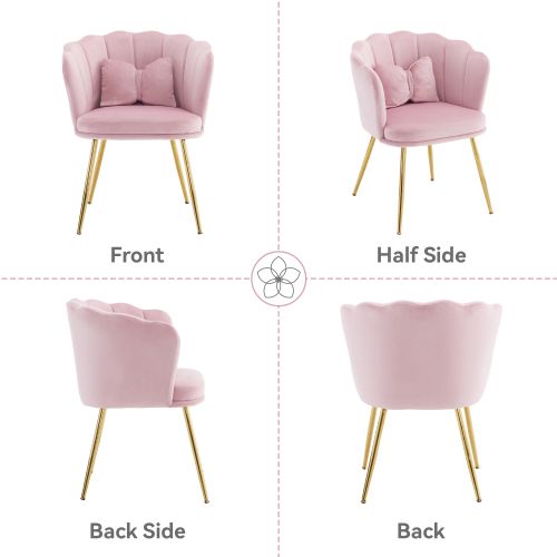 Ensemble De 2 Fauteuils Modernes En Velours Pour Salon