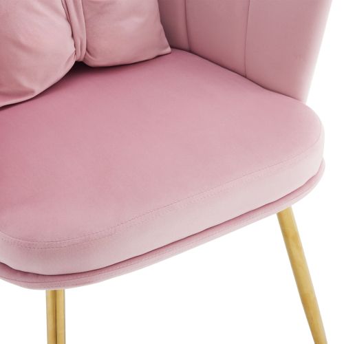 Ensemble De 2 Fauteuils Modernes En Velours Pour Salon