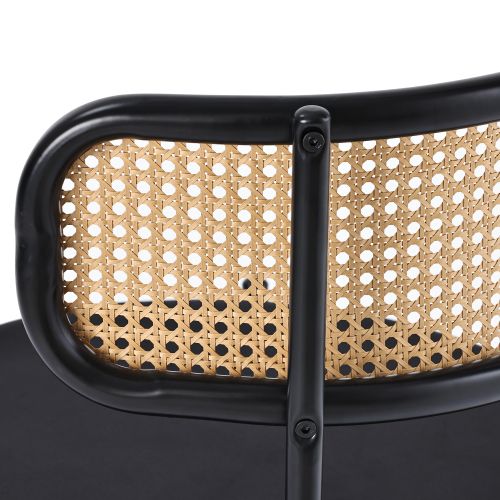 Set De 4 Chaises De Salle à Manger En Velours, Noir