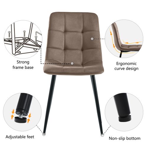 Ensemble De Salle à Manger (set De 4 Chaises)