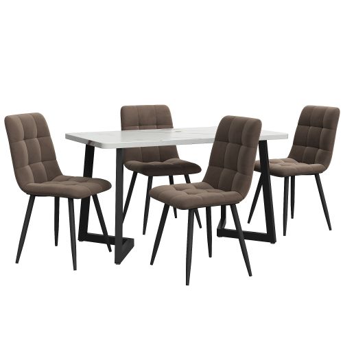 Ensemble De Salle à Manger (set De 4 Chaises)