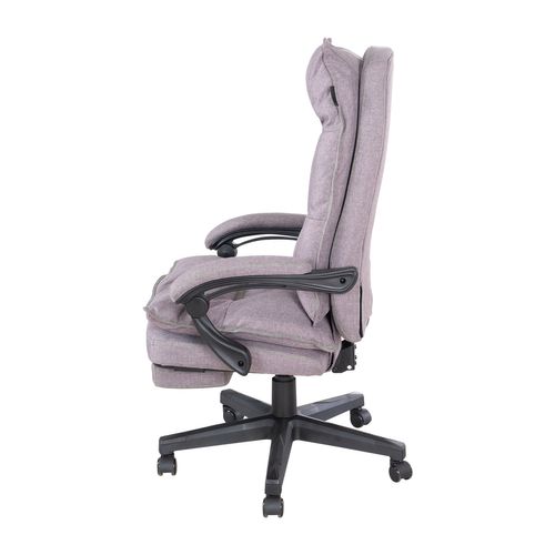 Chaise Gaming Confortable - Rotation 360° Et Hauteur Ajustable - Gris Creeper Minecraft