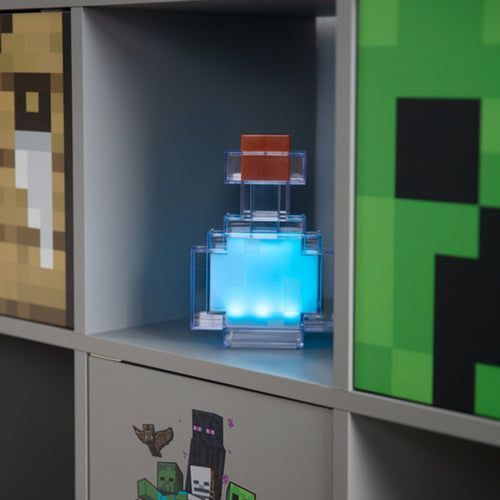 Lampe LED Rechargeable Par USB - 8 Modes De Couleurs - Potion Minecraft