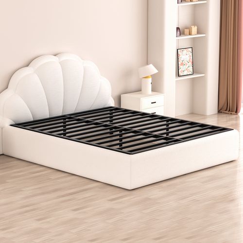 Lit En Métal 160x200cm, Noir