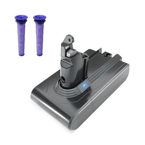 Batterie Pour Dyson Aspirateurs V6, Avec 2 Filtres