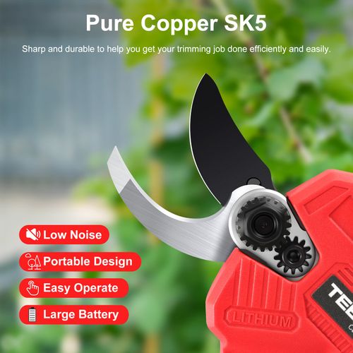 Sécateur Électrique  Brushless, 1 X 2000mah Batterie