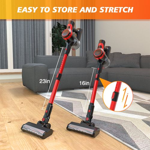 Aspirateur Balai Sans Fil, 2 Vitesses, 150w , 22.2v Batterie 2200mah