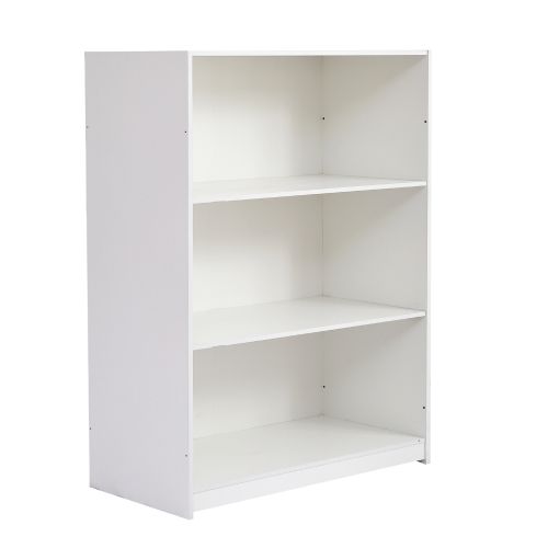 Lit Mezzanine Pour Enfant Avec Rangements Et Bureau - 90 X 200 Cm En Bois Blanc