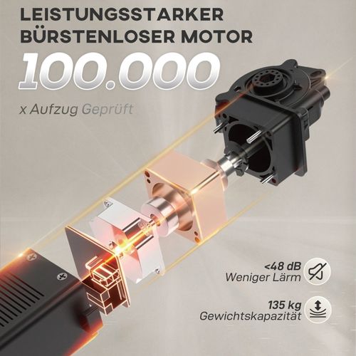 Fauteuil Relax Électrique Avec Fonction Mémoire Et Revêtement Velours Crème