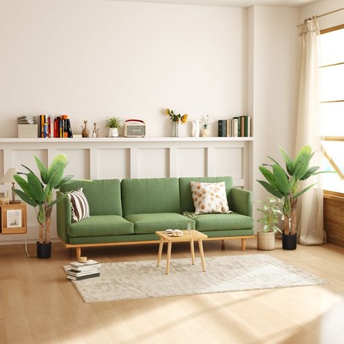 Bananier Artificiel 2 Pièces 120 Cm Avec Pot Pour Intérieur