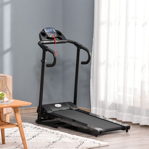 Tapis De Course Électrique Pliable 500w Avec Écran LCD Et Support Téléphone