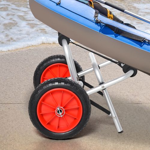 Chariot Pliable En Aluminium Pour Kayak Et Canoë Jusqu’à 75 Kg
