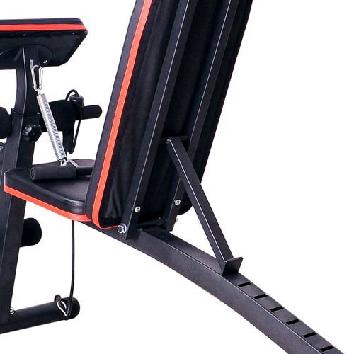 Banc De Musculation Multifonction Avec Station De Force Et Ressorts