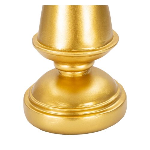 Roi D'échecs Doré Décoratif Pour Salon Et Bureau 32,5 Cm