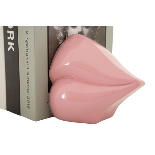 Étagère Bocca Charms Lèvres Rose 27 X 9 X 13 Cm