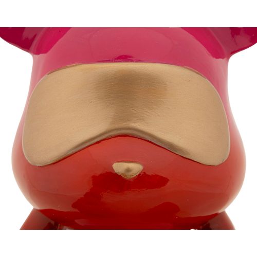 Ourson Assis Rainbow Multicolore 21,5 X 20,5 X 32 Cm