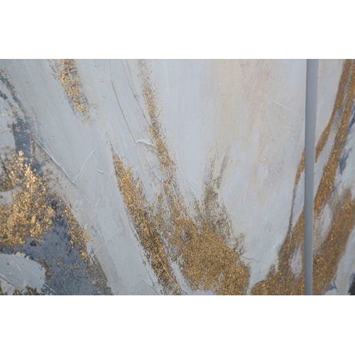 Set De 3 Peintures Murales Gaspons 45x80 Et 60x80 Cm Sur Toile Et Cadre En Bois