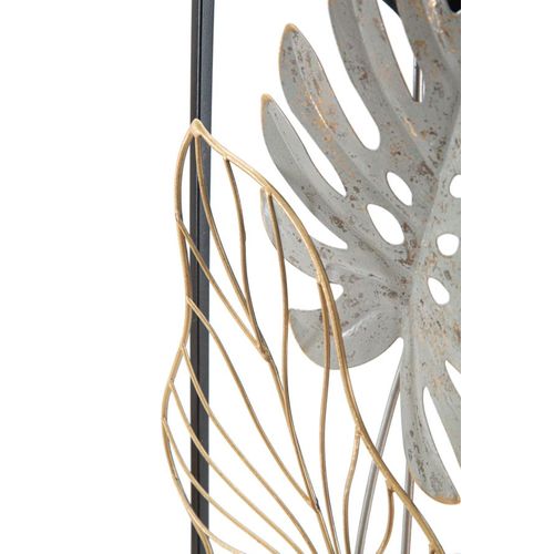 Panneau Mural En Fer Plam-a 28,5x74 Cm Décor Nature