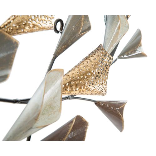 Panneau Mural En Fer Ramo 46x87,5 Cm Design Nature 3d