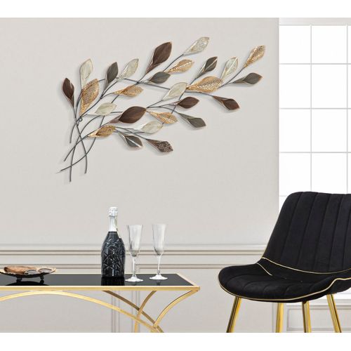 Panneau Mural En Fer Ramo 46x87,5 Cm Design Nature 3d