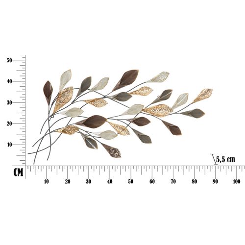 Panneau Mural En Fer Ramo 46x87,5 Cm Design Nature 3d