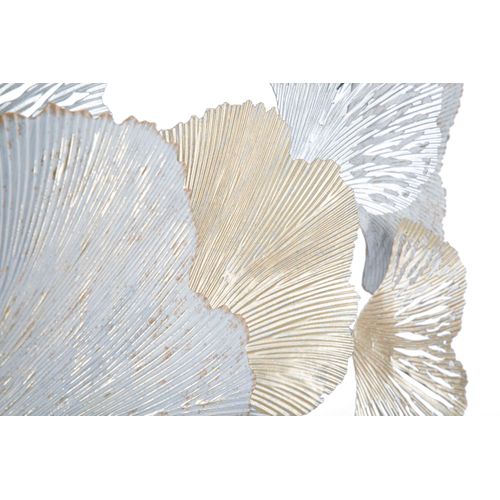 Panneau Mural En Fer Silvy 85,5x113 Cm Motifs Nature 3d