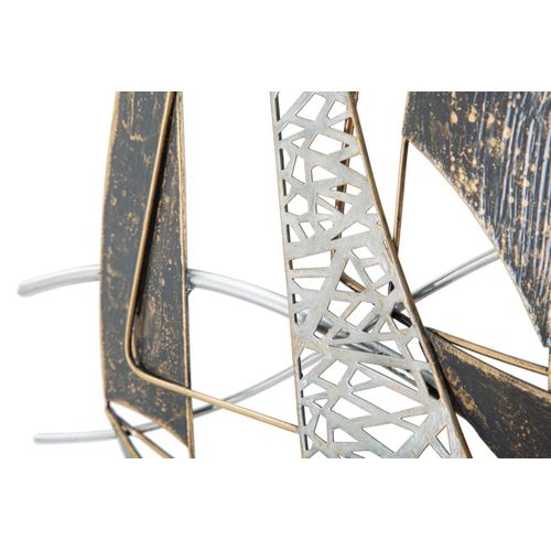 Panneau Mural En Fer Veliero 91x56 Cm Style Industriel