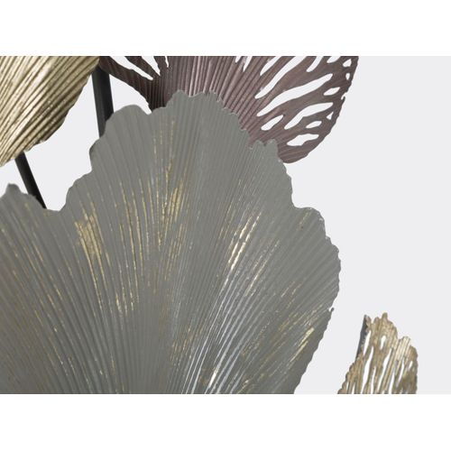 Panneau Mural En Fer 3d "nature Exotique" 76x126 Cm Pour Salon Et Bureau