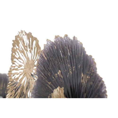 Panneau Mural En Fer 3d "exotique Browny" 168x74 Cm Pour Salon Et Bureau