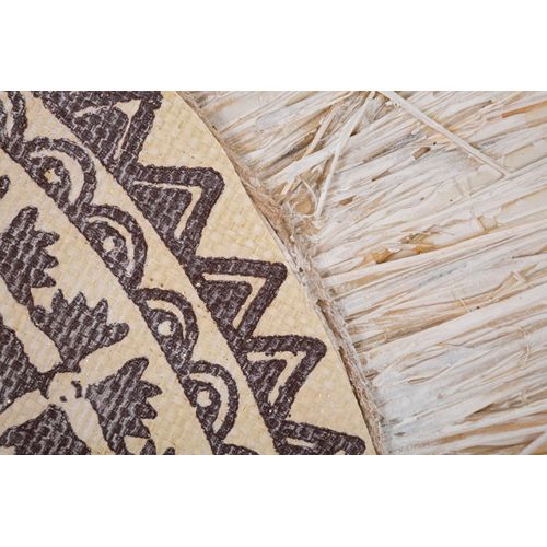 Tableau Relief Géométrique Bohème 100x100 Cm Sur Toile